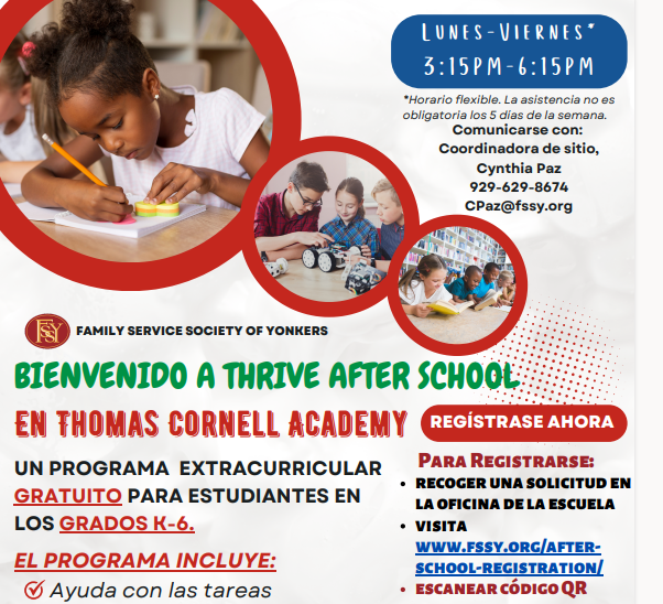 Welcome to Thomas Cornell Academy!